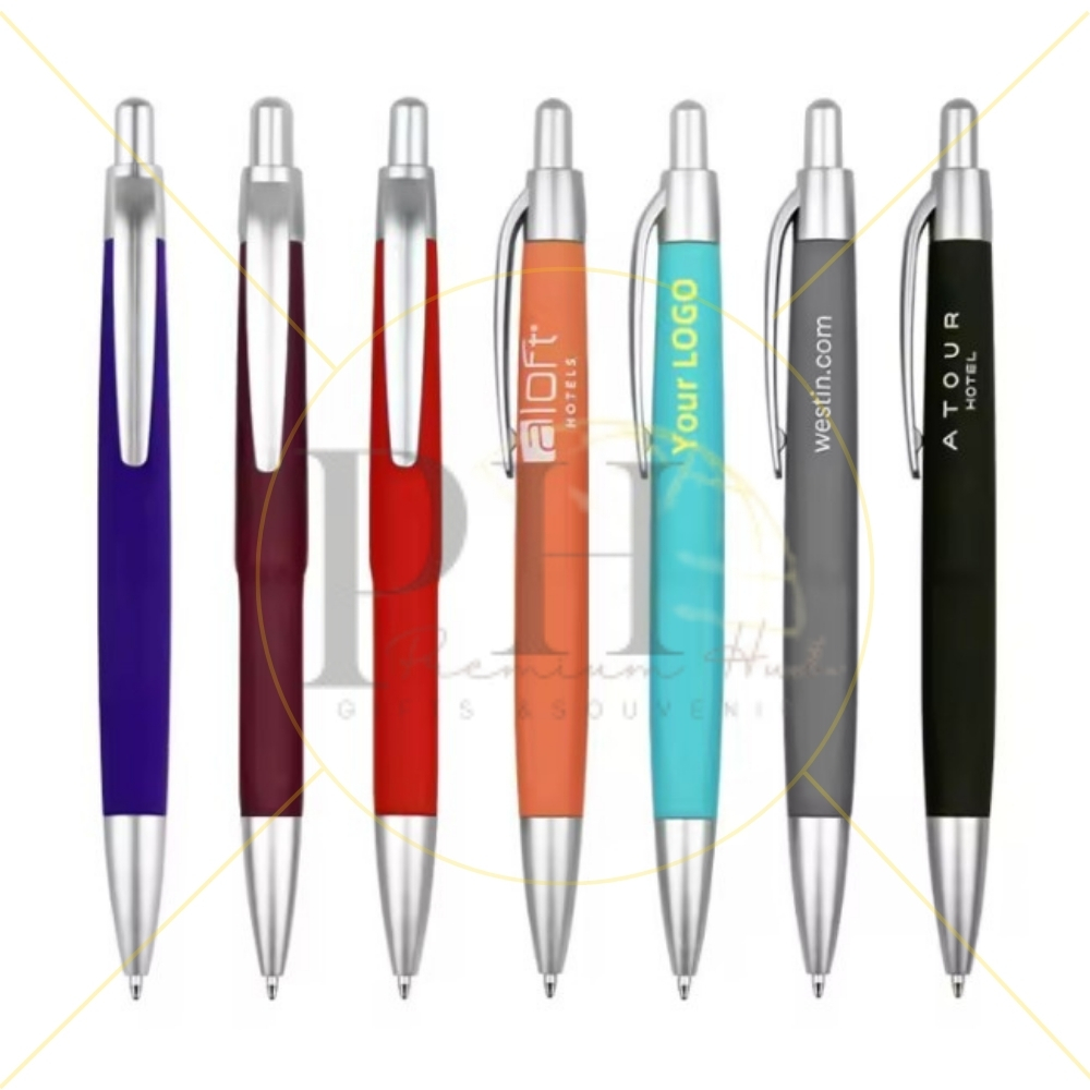 ปากกาพรีเมียมสกรีนโลโก้ – Multi-functional Slim Ballpoint Pen - Image 5